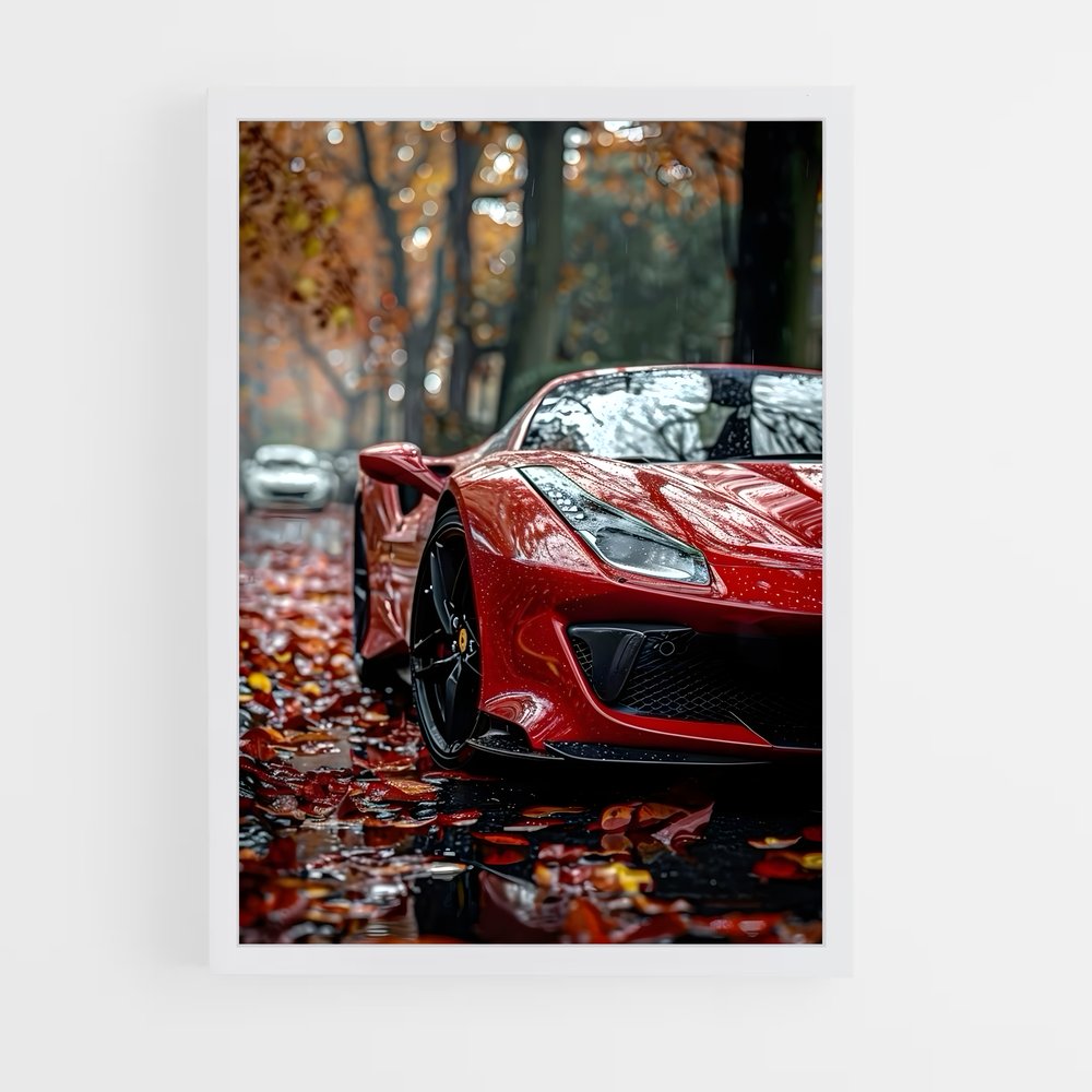 Poster Ferrari dans les Bois (vue 3)